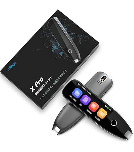 Amazon.co.jp: 【2024新登場】翻訳機 ランキング Allingo-X Pro ペン型